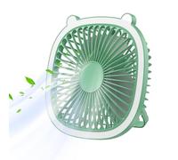 Fmzrbnih Ventilateur Mural, Ventilateur Portable Ultra Silencieux Avec Lumière Intégré - Dispositif De Refroidissement Personnel Pour Bureau Plage Chambre Dortoir Cabine Voyage