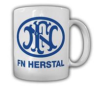 FN Herstal Armes fabricant usine Belgique Logo Insigne - Tasse à café # 13332