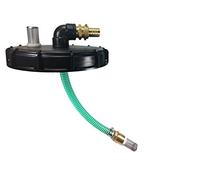 FN-Technik Couvercle IBC avec raccord de pompe et purge, couvercle IBC : DN 225, couvercle IBC, garniture d'aspiration : Vario