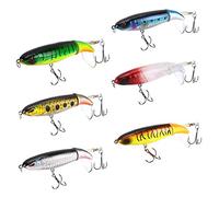 FNAPE Leurres de Traîne Whopper Ploppers Leurre Truite Leurre de Peche Brochet Flottant Grand Dur Appâts Artificial señuelo de Pesca Set