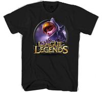 FNASVBOUO Astronaut Teemo League of Legend Heroes Men T Shirt