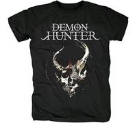 FNASVBOUO EFGHJ Demon Live in Nashville Album Cover Metalcore Demon Metal Men Black t -Shirt Asian