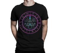 FNASVBOUO Gravity Falls Bill Cipher Men's T-Shirt Black