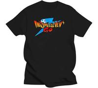FNASVBOUO Inazuma Eleven Japanese Mens White T-Shirt EN1 Black