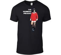 FNASVBOUO The Wedding Present T-Shirt Retro Band Cinerama Vintage CD Vinyl B Black