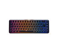 Fnatic STREAK65 LP Noir QWERTY | Clavier de Jeu mécanique à Profil Bas, Touches PBT Doubles, Commutateurs de Vitesse, Layout 65% (60 à 65%), Clavier e-Sport RVB Compact (Disposition ISO)
