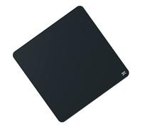 Fnatic Tapis de Souris de Jeu Dash XL Extended Pro pour e-Sport avec Bords Cousus et Base en Caoutchouc Antidérapant, Surface Rapide (Taille XL, Noir, Tissu Hybride) - 475 x 475 x 3 mm
