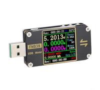 FNB38 Tensiomètre USB 0 ~ 9999 9 mAh Mesure de la capacité pour des données précises