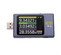 FNB58 Testeur USB Voltmètre Ampèremètre Ampèremètre LCD 2.0" Détecteur de Charge Rapide pour PD QC AFC VOOC Analyse de Puissance