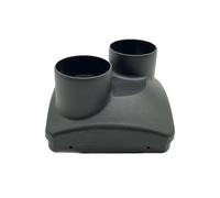 FNBDDX 1/2/4/6X 60mm 2 trous couvercle de sortie d'air ventilation pièces chauffage stationnement diesel adaptées au Webasto 5KW adapté for voiture camion bus caravane bateau(1X)