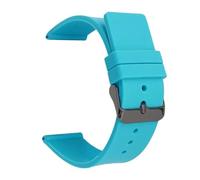 FNBDDX 12mm 14mm 16mm 18mm 20mm 22mm 24mm Silicone souple Bracelet de montre for hommes femmes en caoutchouc accessoires universel ceinture sangle(Olive Flak,20mm)