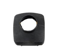 FNBDDX 42mm/60mm/75mm Couvercle de ventilation sortie d'air Conduit chauffage Tuyau conduit Noir Adapté for stationnement Air Diesel Pièce Adaptée for Webasto(75mm Cover)