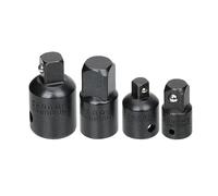 FNBDDX Adaptateur de clé, jeu clés, convertisseur à cliquet, douille adaptée for CR-V, manchon réducteur en acier au Chrome Vanadium, 4 pièces 1/4 3/8 1/2