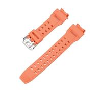 FNBDDX Bracelet De Camouflage Adapté For Casio For G-Shock G-9200 GW-9200 9101 9102 9110 9125 Montre Sport Étanche En Caoutchouc Résine For Hommes(Orange)