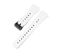FNBDDX Bracelet De Montre Adapté For Casio For G-SHOCK GA-2100 Série 2110 En Caoutchouc Coloré Hommes Accessoires Poignet Résine À Dégagement Rapide(White02)