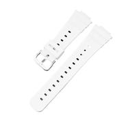 FNBDDX Bracelet De Montre Adapté For Casio For G-SHOCK GA-2100 Série 2110 En Caoutchouc Coloré Hommes Accessoires Poignet Résine À Dégagement Rapide(White)