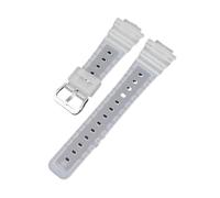 FNBDDX Bracelet De Montre Adapté For Casio For G-SHOCK GA-2100 Série 2110 En Caoutchouc Coloré Hommes Accessoires Poignet Résine À Dégagement Rapide(Half transparent)