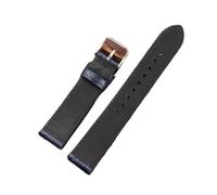 FNBDDX Bracelet en cuir personnalisé for hommes, accessoires de montre, 18mm, 19mm, 20mm, 21mm, 22mm(Brown rose gold,21mm)