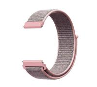 FNBDDX Bracelet En Nylon 16mm 18mm 20mm 22mm Adapté For Garmin For Forerunner 255S For For Venu 2 Accessoires De Fit For 255(Pink Sand,16mm)