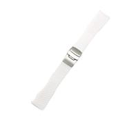 FNBDDX Bracelet En Silicone 18/20/22/24 Mm For Huawei Watch Fit For GT 2/3 For Samsung For Galaxy For Active 2 À Dégagement Rapide For Amazfit(White,18mm)