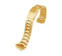 FNBDDX Chaîne En Acier Inoxydable Adaptée For Casio For Bracelet De Montre G-SHOCK For GM-5600/DW5600/5610/GM-2100 GA2100 DW-5600 Modifié 16 Mm(Silver strap case,5610 series)