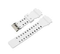 FNBDDX Convient For Casio For Bracelet De Montre G-shock GA100/110/120/GD100/120/GA300/G-8900 Bracelets Remplacement Surélevés 16mm(White)