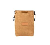 FNBDDX Convient for Instax Fit for Mini 12 Evo Sac for Appareil Photo for Canon for Nikon for Sony for Pentax Travel À Bandoulière Unique for Iphone 15 for Airpods Pro Pochette Étanche(Brown-L)