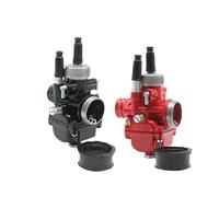 FNBDDX Convient for Piaggio for Pitbike Moto Dellorto Phbg Ds carburateur puch 17 19 21 mm for Carb Puch Jog50 Motos à essence for adultes(PHBG black 19mm)