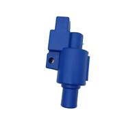 FNBDDX Couvercle de pompe à carburant for chauffage air diesel, support boîtier protection, dosage noire, chauffages stationnement adaptés for voiture, camion, fourgonnette, camping-car(Blue)