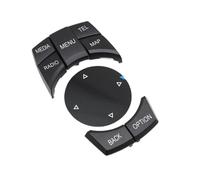 FNBDDX Couvercle du bouton de commande multimédia la console centrale voiture CIC, adapté aux BMW 1 2 3 4 5 6 7 X3 X4 X5 X6 séries F30 F31 F10 F11 F06 F25 F26(F Series Model C)