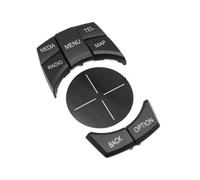 FNBDDX Couvercle du bouton de commande multimédia la console centrale voiture CIC, adapté aux BMW 1 2 3 4 5 6 7 X3 X4 X5 X6 séries F30 F31 F10 F11 F06 F25 F26(F Series Model D)