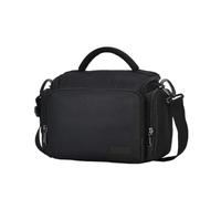 FNBDDX Étui à Photo for Appareil, adapté for Sony A7C A7CII A7CR A1 A9 A7S A7R V A7 IV III II FX3 FX30 ZV-E1 A6700 A6600 A6500 A6400 A6300 ZV-E10(Black Large)