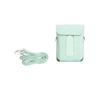 FNBDDX Étui De Transport en Cuir PU for Imprimante, Rangement Rétro Adapté À Fujifilm for Instax Mini Link 3(Green)