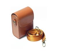 FNBDDX Étui en Cuir PU for Appareil Photo, Compatible avec Canon, Powershot G9x, G7x Mark II III, SX740, SX730, SX720, SX710, SX700, Fujifilm XF10, RICOH GR IIIx GR3(Brown)