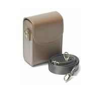 FNBDDX Étui en Cuir PU for Appareil Photo, Compatible avec Canon, Powershot G9x, G7x Mark II III, SX740, SX730, SX720, SX710, SX700, Fujifilm XF10, RICOH GR IIIx GR3(Coffee)