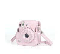 FNBDDX Étui for Appareil Photo Instax Mini 12, De Protection Souple en Cuir PU, Sac Voyage Adapté Au for Fujifilm Film avec Bandoulière(KIT E)