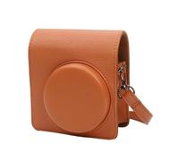 FNBDDX Étui rétro en Cuir PU for Appareil Photo, Housse de Protection avec bandoulière, adapté for Fujifilm, Instax, Mini 99(Brown)