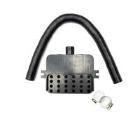 FNBDDX Filtre d'admission de chauffage à air diesel 25 mm + tuyau extensible longueur 60 cm + 2 clips adaptés for voiture, camion, fourgonnette E(KLLBGJZ-B)