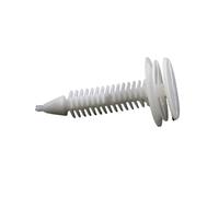 FNBDDX Lot de 10 rivets blancs en plastique for garniture porte voiture(NO.2 10Pcs)