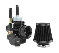 FNBDDX PHBG 17mm 19mm 21mm carburateur de course noir d'admission d'air adapté for Dellorto DIO JOG 50cc 90cc BWS100 for Puch for Yamaha Zuma(PHBG 17mm)