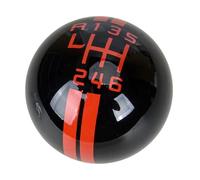 FNBDDX Pommeau de levier vitesse manuel à 6 vitesses, boule ronde, compatible avec Ford Mustang Shelby GT 500 Cobra MT