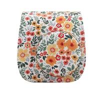 FNBDDX Sac for Appareil Photo Adapté for Fujifilm for Instax Mini 12/11/9/8 for Instantané Housse De Protection Voyage avec Bandoulière Réglable(Yellow Fragments)