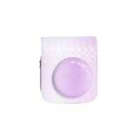 FNBDDX Sac for Appareil Photo Adapté for Instax for Mini 12 Dégradé PU Étui De Protection for Coque Souple for for Mini12(Purple)