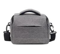 FNBDDX Sac for Appareil Photo Reflex Numérique sans Miroir, Adapté for Canon EOS R100 R50 R R10 R8 R7 R6 RP 250D 200D M200 M50 SX70, for Nikon Z50 Z30 Z5 Z6 Z7 D3500 D5600(Gray)