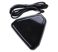 FNCVTM feu antibrouillard arrière Voiture Feu Arrière Stop Clignotant Style F1 Triangle Sportif Pare-chocs De Position Troisième(A)