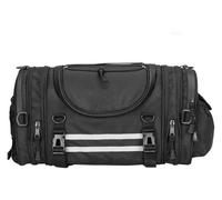 FNCVTM Moto Arrière Sissy Bar Extensible Casque Bagages Rangement Arrière Sacoche De Selle Sac Voyage Sacoche arrière
