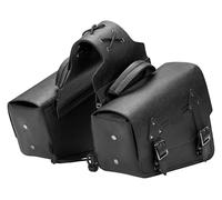 FNCVTM Moto Sacoches Souple Cuir Latérales Imperméables Jetable Sacoche Selle Sac Sac Voyage Sacoche arrière