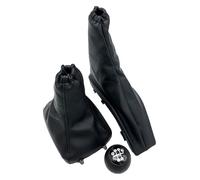 FNCVTM Pommeau De Levier De Vitesses Pour Vauxhall Pour Opel Pour Astra II G Pour Zafira A 5 Vitesses Voiture Frein À Main Soufflet Vitesse Cache Poussière Boîtier Levier Pommeau(3pcs)