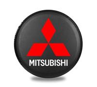 FNDYMNPG Housses de Pneu de Secours de Voiture, pour Mitsubishi L200 Imperméables Anti-poussière Housses de Protection pour Roues de Voiture,15inch