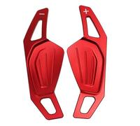 FNERRMEVC Auto Paddle du Volant De Voiture pour Skoda 2020 pour Octavia A8 MK4 pour Enyaq IV RS VRS 2021 pour Karoq pour Kodiaq(Rouge)
